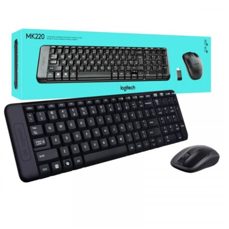 Logitech Desktop MK220 Sans-fil (AZERTY)