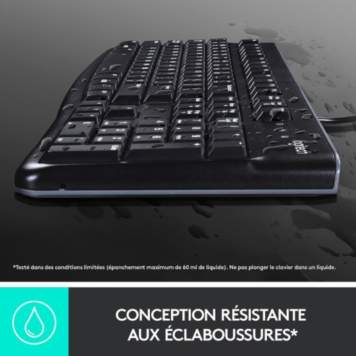 Logitech Keyboard K120 AZERTY